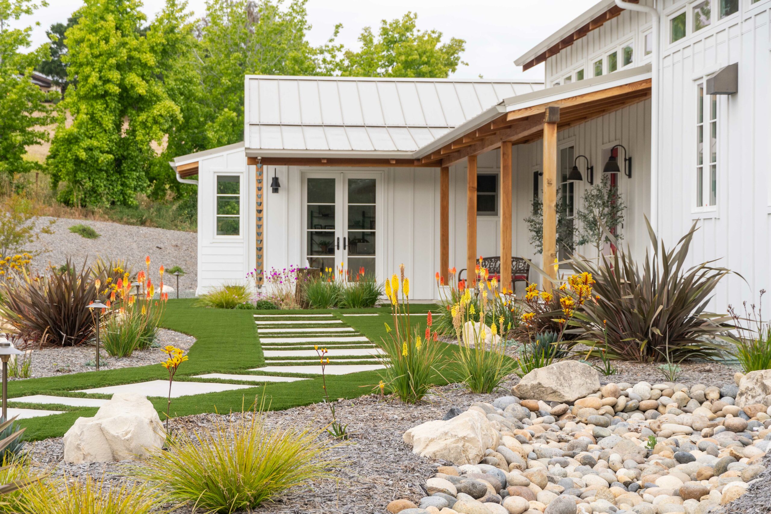 San Luis Obispo custom residential landscape design build Madrone