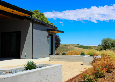 Paso Robles Modern Vineyard Overlook Madrone Landscape